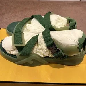 Fendi | Shoes | Green Fendi Sandals Size | Poshmark display picture 1